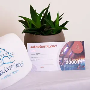 2000 Ft-os címletű ajándékutalvány