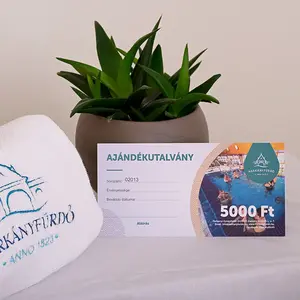 5000 Ft-os címletű ajándékutalvány